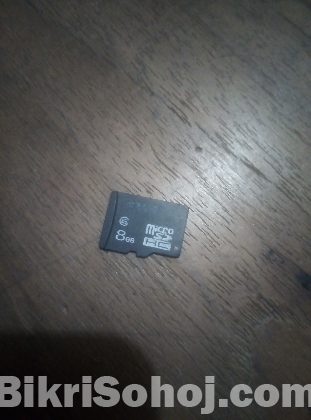 8 gb memory card